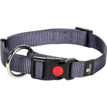 FLAMINGO COLLAR ZIGGI GRANITE-BLUE MEDIUM